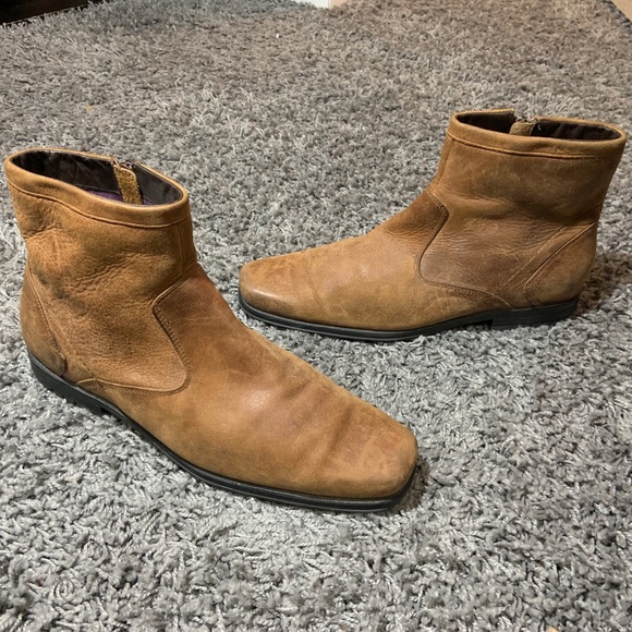 rockport zipper boots